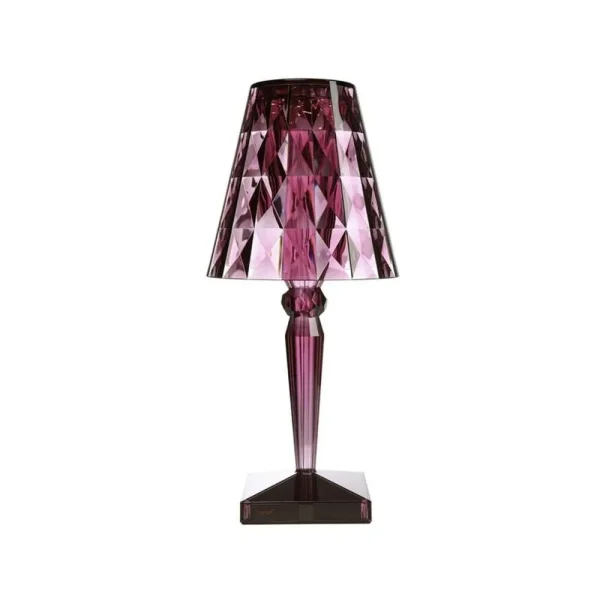 Kartell - Big Battery Portable Lampe de Table IP54 Plum