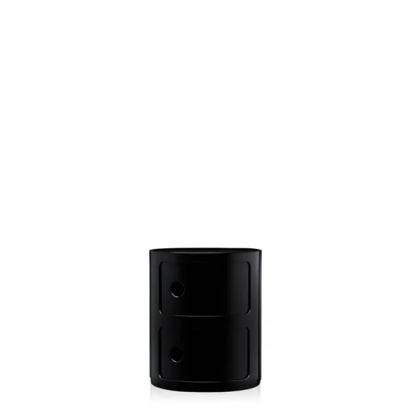 Kartell - Componibili 2 Table D'appoint Black