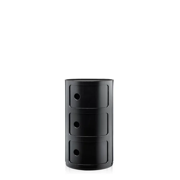 Kartell - Componibili 3 Table D'appoint Black