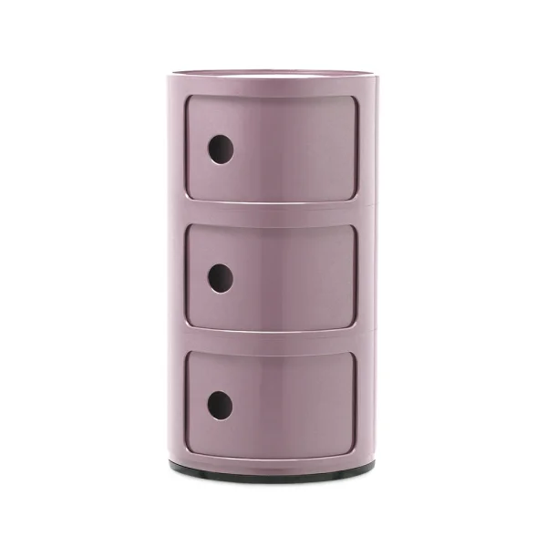 Kartell - Componibili 3 Table D'appoint Mauve