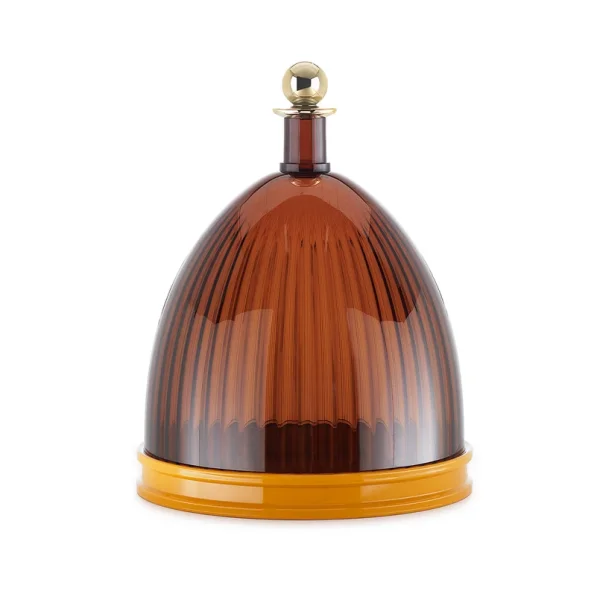 Kartell - Coupe décorative La Coupole, marron, hauteur 30,5 cm