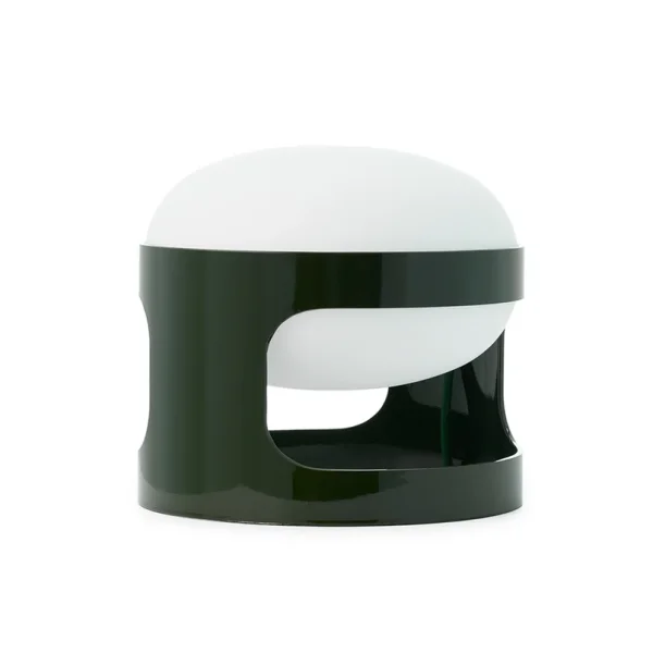 Kartell - lampe de table LED KD28, vert forêt, hauteur 23 cm