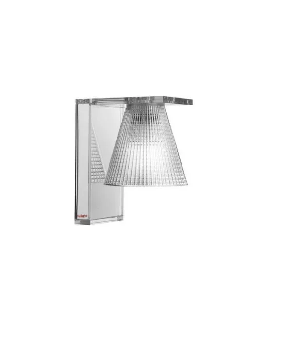 Kartell - Light Air Applique Murale Sculptée Cristal