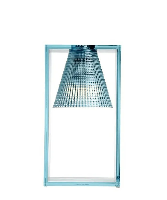 Kartell - Light Air Lampe de Table Sculptée Bleu Clair