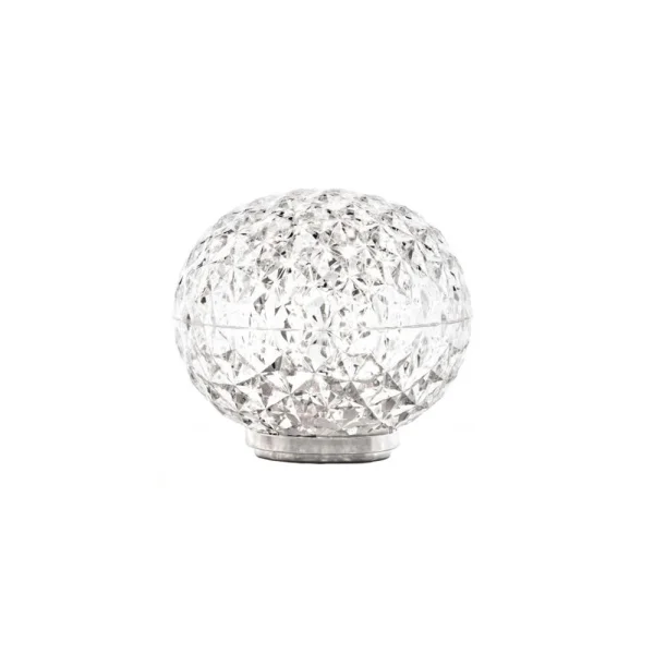 Kartell - Mini Planet Battery Lampe de Table Crystal