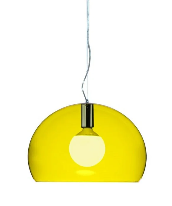 Kartell - Small FL/Y Suspension Jaune