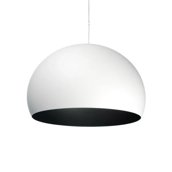 Kartell - Suspension FL/Y Blanc/Noir