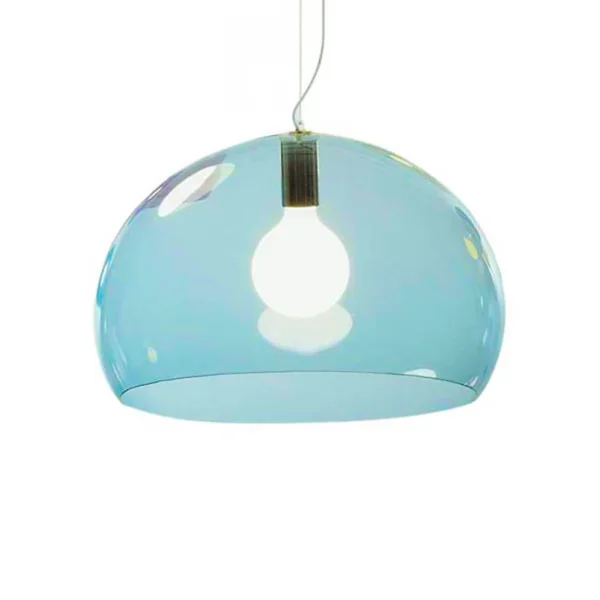 Kartell - Suspension FL/Y bleu clair