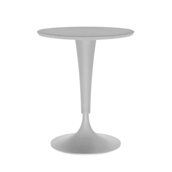 Kartell - Table DR. NA, grise, hauteur 73 cm