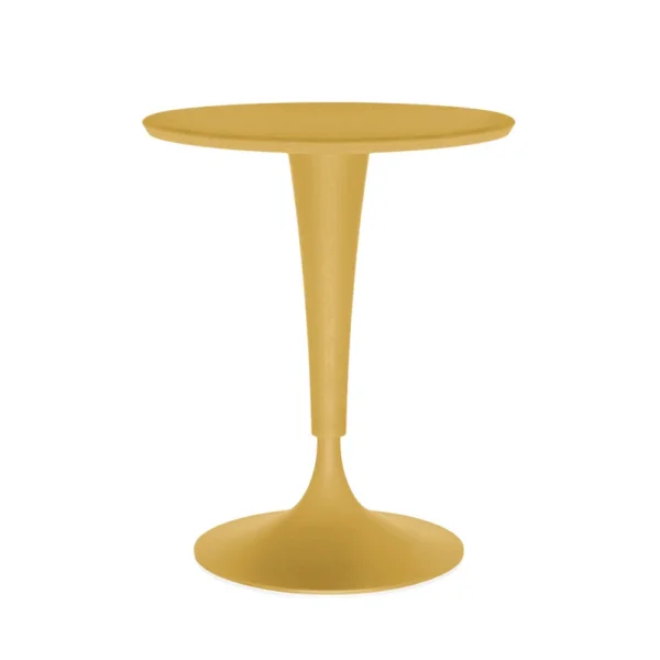Kartell - Table DR. NA, jaune moutarde, hauteur 73 cm