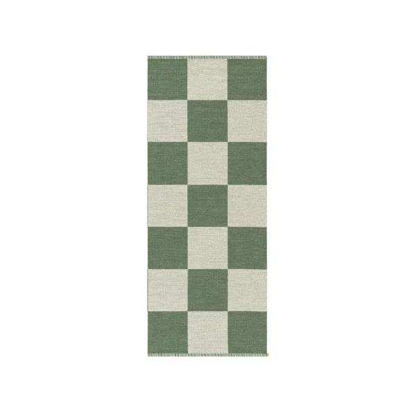 Kasthall Tapis Checkerboard Icon 85x200 cm Grey Pear