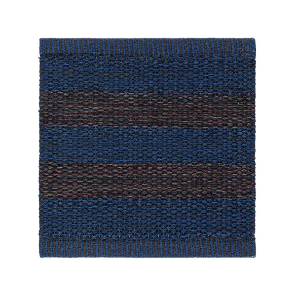 Kasthall Tapis de couloir Narrow Stripe Icon Indigo dream 240x85 cm