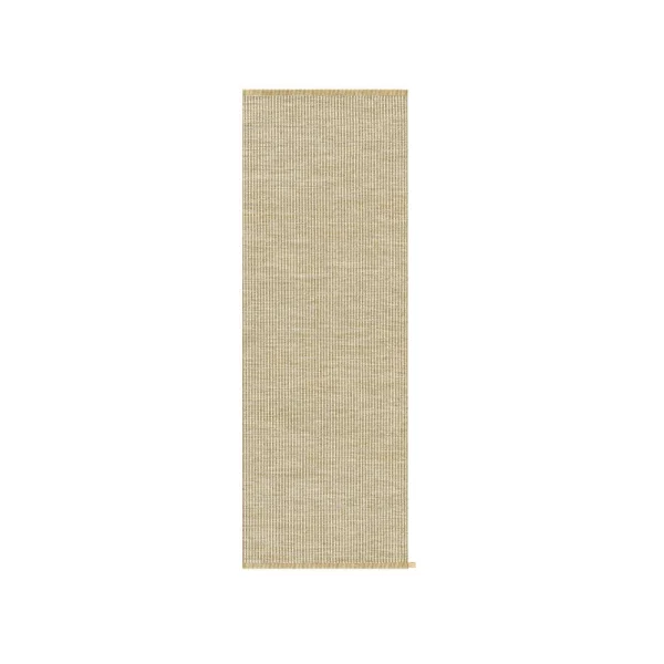 Kasthall Tapis de couloir Stripe Icon straw yellow 485 90x250 cm