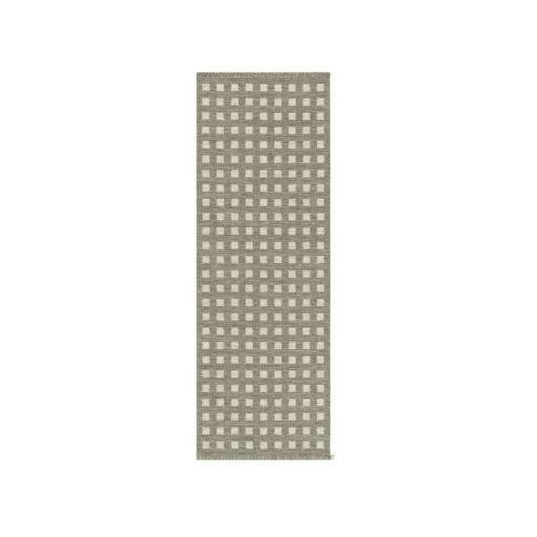 Kasthall Tapis de couloir Sugar Cube Icon Misty green 885 85x250 cm