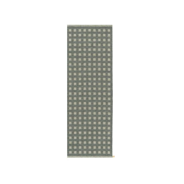 Kasthall Tapis de couloir Sugar Cube Icon Slate blue 588 85x250 cm