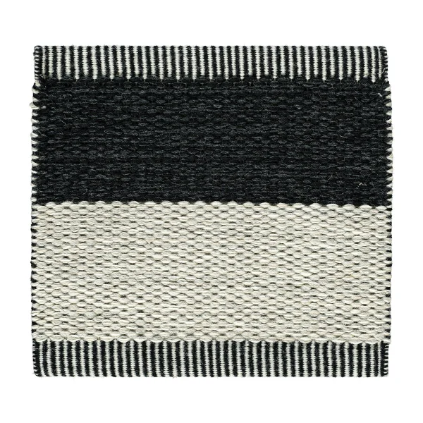 Kasthall Tapis Wide Stripe Icon 85x240 cm Midnight black