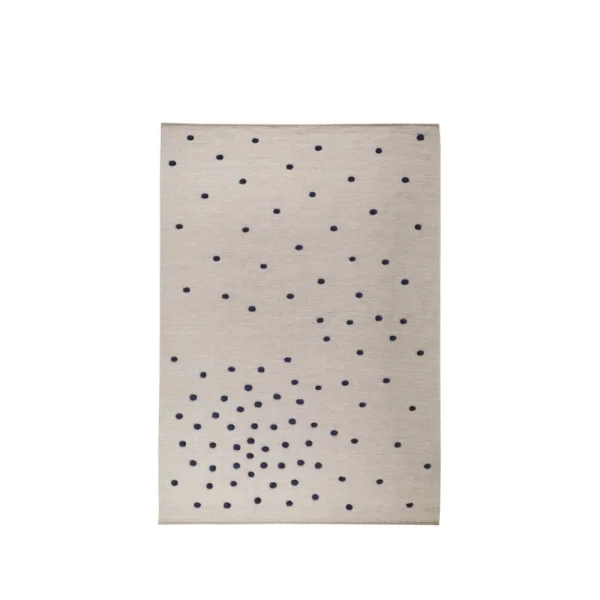 Kateha Tapis Bula white/blue, 170x240 cm