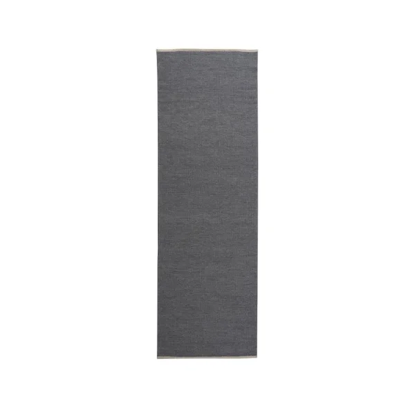 Kateha Tapis de couloir Allium 80 x 250 cm shark grey