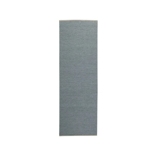 Kateha Tapis de couloir Allium 80 x 250 cm silver blue