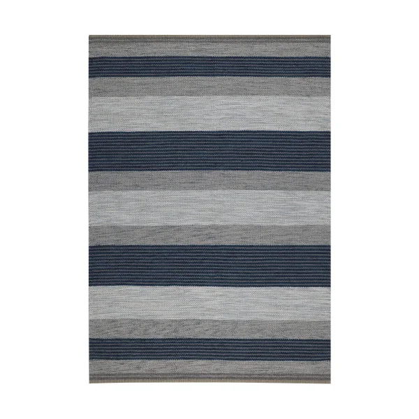 Kateha Tapis en laine Terreno Blue, 170x240