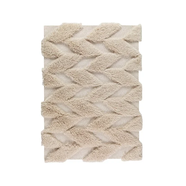 Kateha Tapis Herringbone Wild light beige, 170x240 cm