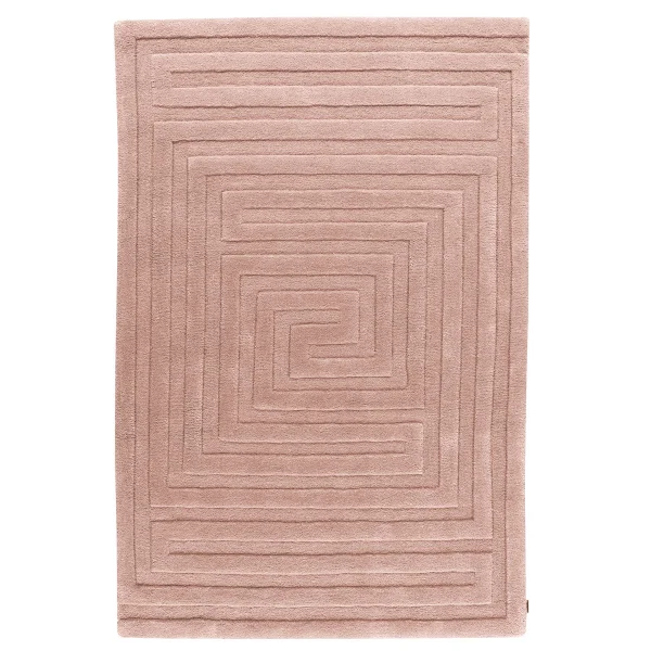 Kateha Tapis pour enfant mini-labyrinthe 120x180 cm rose 40 (rose)