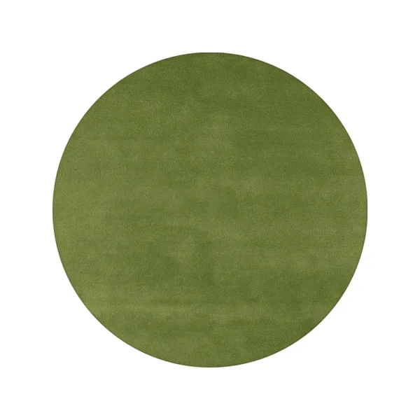 Kateha Tapis Sencillo rond green, 220 cm