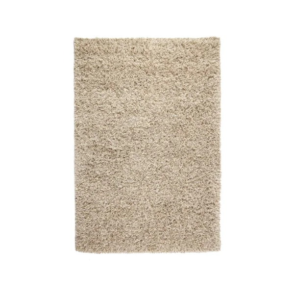 Kateha Tapis Shaggy white/beige, 170x240 cm