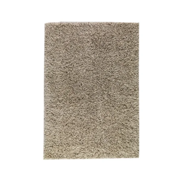 Kateha Tapis Shaggy white/grey, 170x240 cm