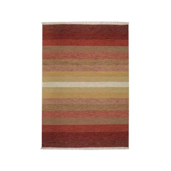 Kateha Tapis Tofta wave Rouge, 170x240 cm