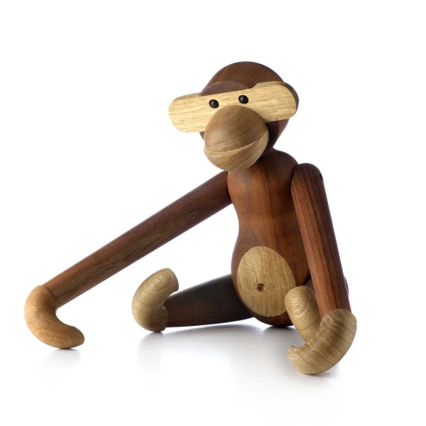 Kay Bojesen Denmark Grand singe en bois Kay Bojesen bois