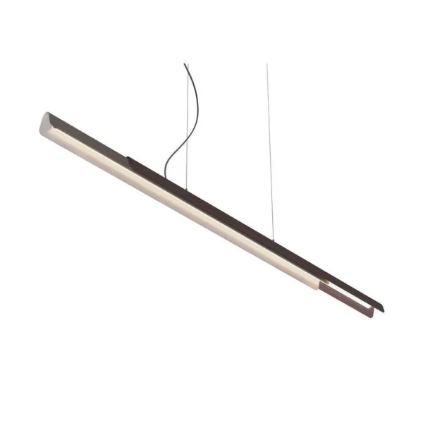 KDLN - Dala Linear Suspension 3000K Dark Grey/Wood