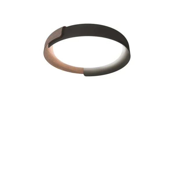 KDLN - Dala Plafonnier 3000K Dark Grey/Wood