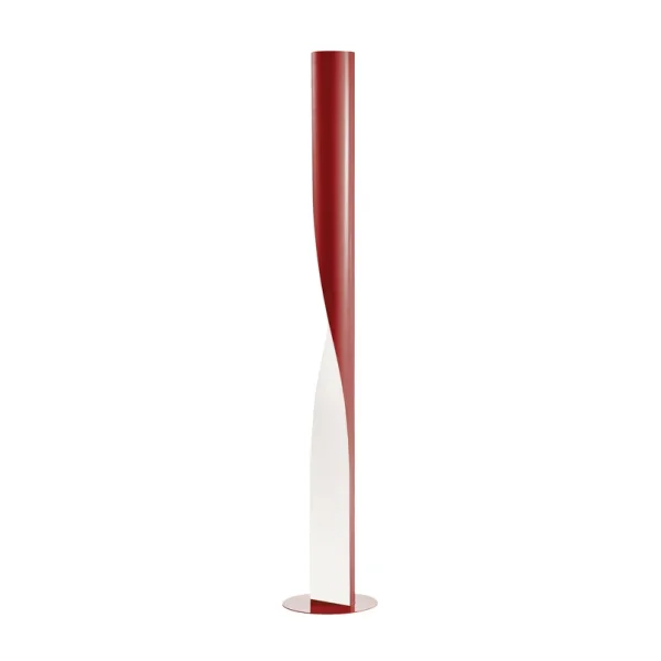 kdln - Lampadaire LED Evita, rouge, hauteur 190 cm, à intensité variable