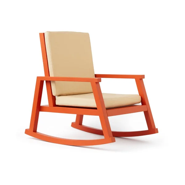 Kid's Concept Fauteuil à bascule Carl Larsson Orange naturel