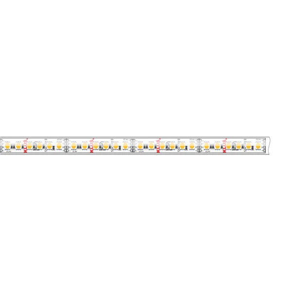 Klus Bande LED - largeur 1 cm, longueur 500 cm - 24Vdc - 12W LED par mètre - 120 LED par mètre - IP65 - RGB