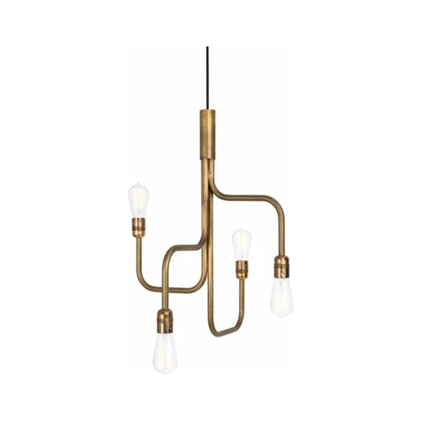 Konsthantverk - Strapatz 4 Suspension Ø45 Raw Brass
