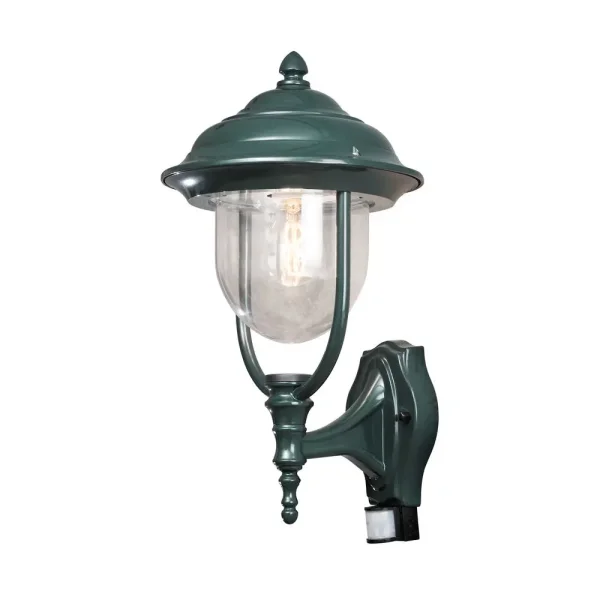 Konstsmide Parma Up – applique murale extérieure – 24 x 29 x 48 cm – IP44 – vert