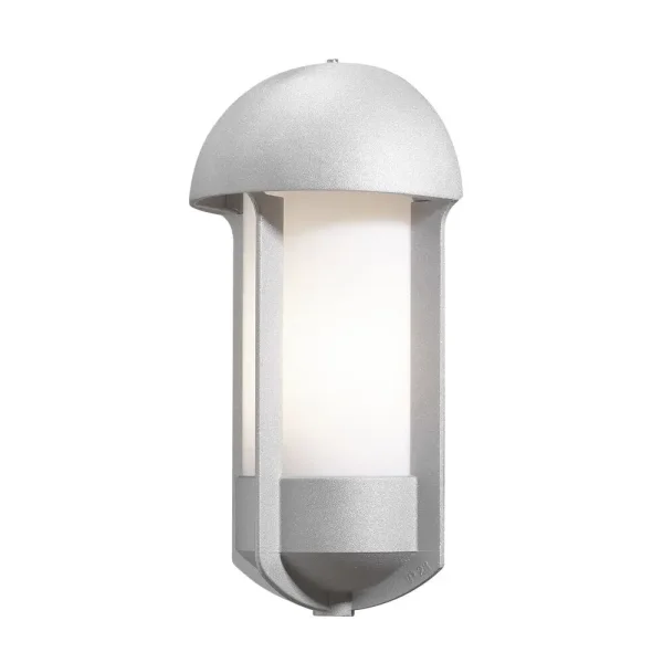 Konstsmide Tyr - applique murale extérieure - 20 x 13 x 38 cm - IP23 - gris et blanc