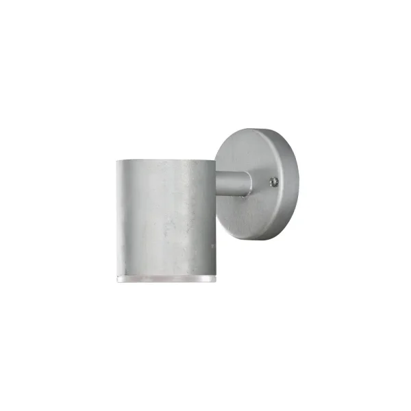 Konstsmide Ull – applique murale extérieure – 11,5 x 15,5 x 18 cm – 8W LED inclus – IP54 – acier galvanisé