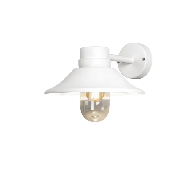 Konstsmide Vega - applique murale extérieure - 29 x 36 x 26,5 cm - IP54 - blanc