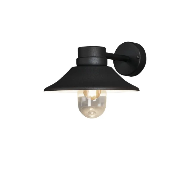 Konstsmide Vega - applique murale extérieure - 29 x 36 x 26,5 cm - IP54 - noir