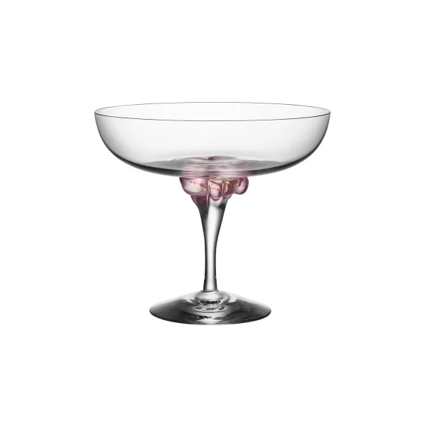 Kosta Boda Coupe à boisson Sugar Dandy 32 cl Rose