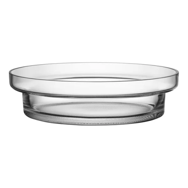 Kosta Boda Plat Limelight 33 cm Transparent