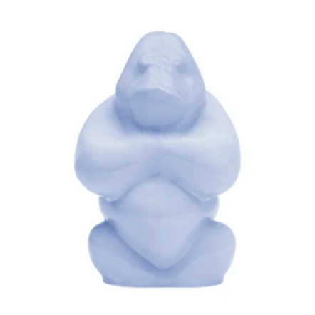 Kosta Boda Sculpture Gabba Gabba Hey 120 mm Aloha blue