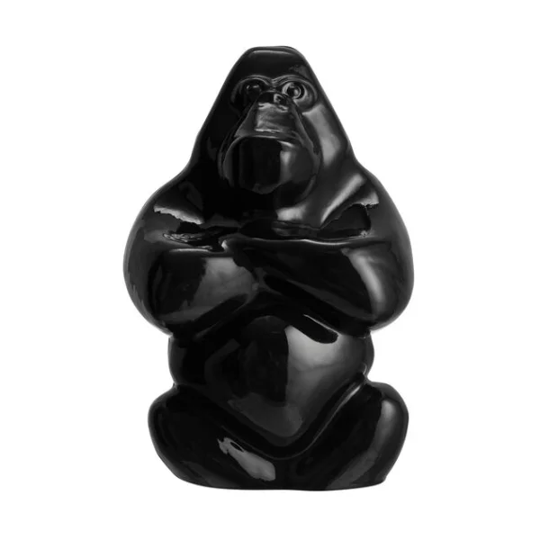 Kosta Boda Sculpture Gabba Gabba Hey 120 mm Noir