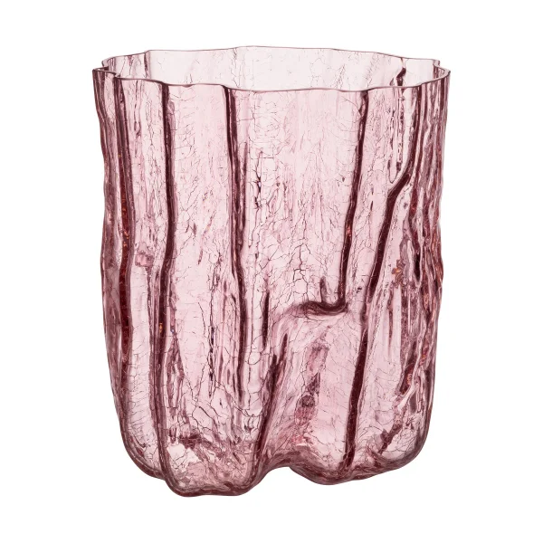 Kosta Boda Vase Crackle 27 cm Rose