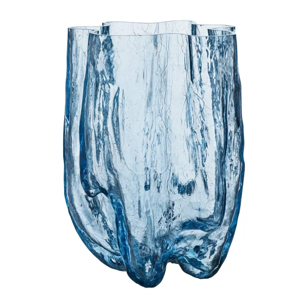 Kosta Boda Vase Crackle 37 cm Verre rond