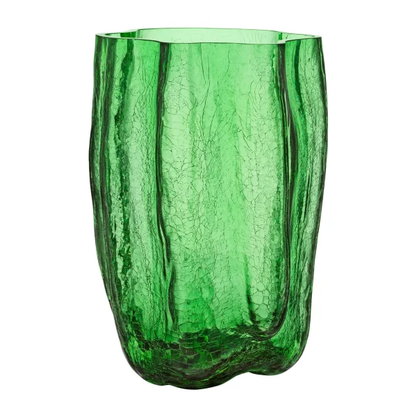 Kosta Boda Vase Crackle 37 cm Vert