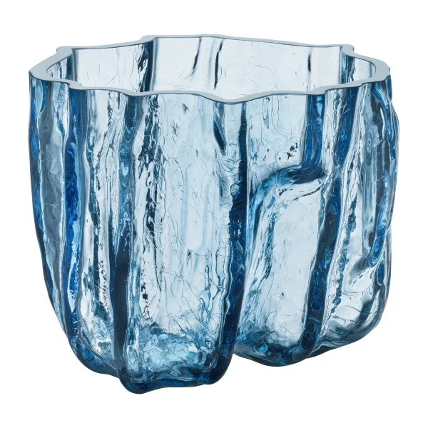 Kosta Boda Vase Crackle se 17,5 cm Verre rond